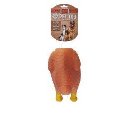 144 pieces Bp Squeaky Fried Chicken Chew Toy - Pet Toys