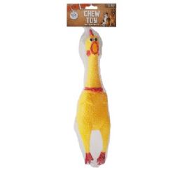 144 pieces Bp Screaming Rubber Chicken Chew Toy - Pet Toys