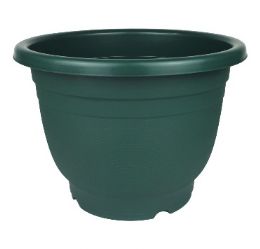 24 pieces Bh Plastic Garden Planter Green 14x10.8 - Garden Planters and Pots