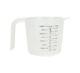 24 pieces Bh Plastic Measuring Cup 1 Ltr - Measuring Cups and Spoons