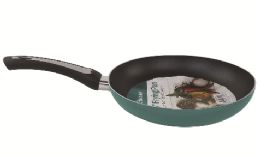 12 pieces Bh Alum Nonstick Fry Pan Teal 10.25in - Frying Pans and Baking Pans