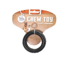 240 pieces Bp Plastic Chew Toy Ring 3.25in Black - Pet Toys