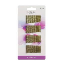 144 pieces Bc Bronze Bobby Pins 60pcs - Hair Brushes & Combs