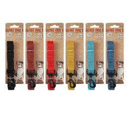 96 pieces Bp Dog Leash Sm 4ft X 5-8in Asst - Pet Collars and Leashes