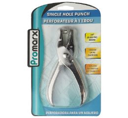 48 Wholesale 1ct Hole Puncher, Stainless Steel, Blister Card