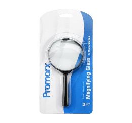 72 pieces Promarx Magnifying Glass 2 1-3in - Magnifying  Glasses