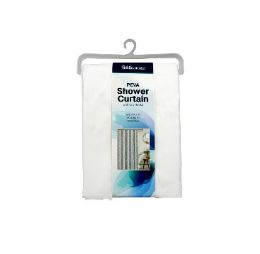 24 pieces Bh S-Curtain W-Hooks 71in Birch Peva - Shower Curtain