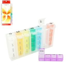 48 Wholesale Bc Pp Weekly Pill Organizer 7.6x4.2x1.45