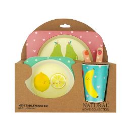 12 pieces Nhc Kids Tableware Set 5pc H-Fruits Eco - Baby Utensils