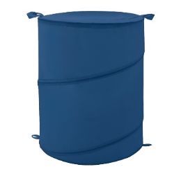 12 pieces Bh Round Navy Laundry Hamper 14.9x19.68i - Laundry Baskets & Hampers