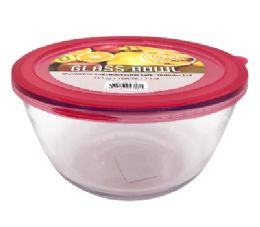 16 pieces Bh Glass Bowl Yellow Lid 54.1oz - Kitchen Bowls