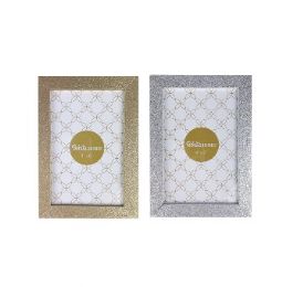 96 pieces Photo Frame 4 X 6 Inches Assorted Metallic Colors - Picture Frames