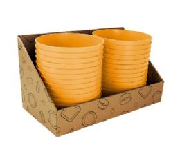 96 pieces Bh Pl Bowl Yellow 1.1l Pdq - Kitchen Bowls