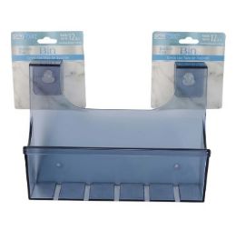 12 pieces Ch BiN-Suct Cup Blue 8.25x3.256 inches - Shower Accessories