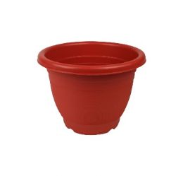 48 pieces Bh Plastic Garden Planter Brown 8.4x6.4i - Garden Planters and Pots
