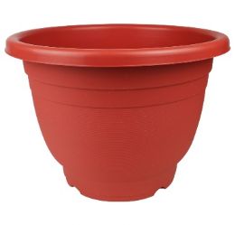 24 pieces Bh Plastic Garden Planter Brown 14x10.8i - Garden Planters and Pots