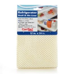12 pieces CoN-Tact White Fridge Liner 1ct 12x24 in - Contact Paper