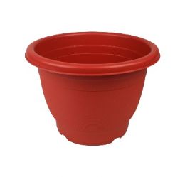48 pieces Bh Plastic Garden Planter Brown 10x7in - Garden Planters and Pots