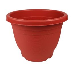 24 pieces Bh Plastic Garden Planter Brown 11.8x9in - Garden Planters and Pots