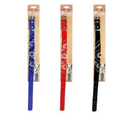 96 pieces Bp Dog Collar Md 19in 3 Asst Bandana - Pet Collars and Leashes