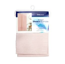 24 pieces Bh Shower Curtain W-Hooks 70x72 Pk Poly - Shower Curtain