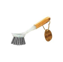 48 pieces Bh PP-Bamboo Dish Brush 9.05x2.3x2.7in - Cleaning Products