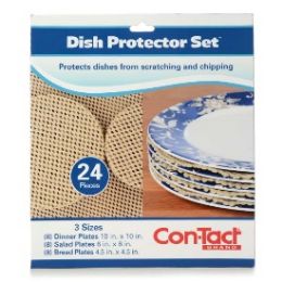 6 pieces CoN-Tact Dish Protector Set 24ct - Contact Paper