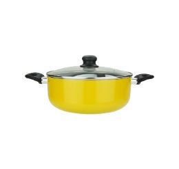6 pieces Bh Dutch Oven Pot Yellow 6qt - Pots & Pans