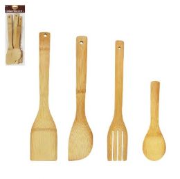 Bamboo Kitchen 4pc Set 11.8 Inches