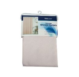 24 pieces Bh S-Curtain W-Hooks 70x72in Bl Polyster - Shower Curtain