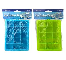 48 pieces Bh Ice Cube Mold 2 Asst Silicone 15 Slot - Freezer Items