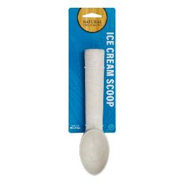 72 pieces Wheat Straw Ice Cream Scoop 7x2 Inches - Kitchen Utensils