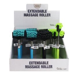 48 pieces Bh Extendable Massage Roller Pdq 8-18in - Back Scratchers and Massagers