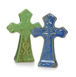 48 pieces Cross 2 Colors 3.14 X 1.18 X 4.92 Inches - Religious Decor
