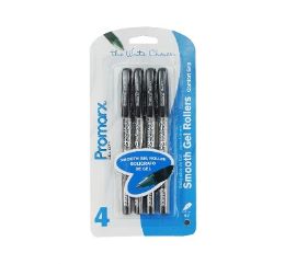 48 pieces 4ct Gel Roller 07? Gel Stick Pens, 0.7mm, Black - Pens