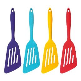 72 pieces Bh Silicone & Nylon Turner 12in Asst - Kitchen Utensils