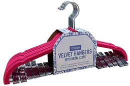 10 of Fushcia Hanger With Clips 10
