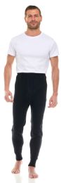 Mens One Size Thermal Bottom Lounge Pants Jogger Assorted Colors