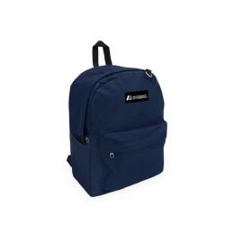 20 Pieces Classic Laptop Backpack Navy 13 inch W X 16.5 inch H X 6.5 inch D - Backpacks 16"