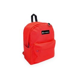 20 Pieces Classic Laptop Backpack Red 13 inch W X 16.5 inch H X 6.5 inch D - Backpacks 16"