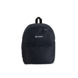 20 Pieces Classic Laptop Backpack W/ Duel Mesh Pockets Black - Backpacks 16"
