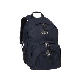 30 Pieces Sporty Backpack In Navy - Backpacks 16"