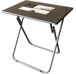 4 Wholesale Jumbo Wooden Folding Snack Table Black