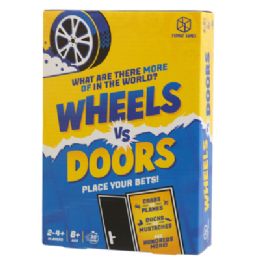 18 pieces Wheels Vs Doors Board Game Litho Boxed - Store