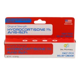 24 pieces Drs Pharmacy Hydrocortisone 1% Anti Itch 1oz - Pain and Allergy Relief