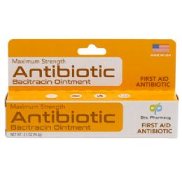 24 pieces Drs Pharmacy Antibiotic Bacitracin Ointment 0.5oz - Pain and Allergy Relief