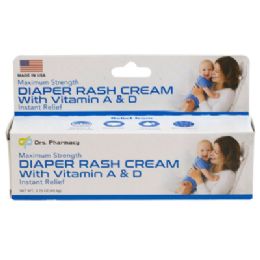 24 pieces Drs Pharmacy Diaper Rash Cream W/vitamin A&d 1.75oz - Pain and Allergy Relief