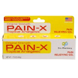 24 pieces Drs Pharmacy Pain X Topical Analgesic 1.75oz - Pain and Allergy Relief