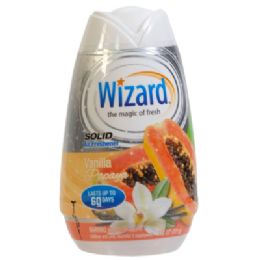 12 pieces Air Freshener 7.8oz Solid Adjustable Wizard Vanilla Papaya - Air Fresheners