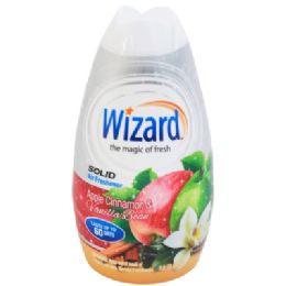 12 pieces Air Freshener 7.8oz Solid Adjustable Wizard Apple Cinnamon & Vanilla Bean - Air Fresheners
